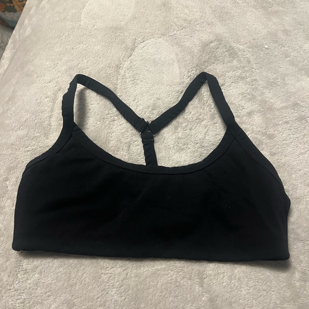 Black Sports Bra